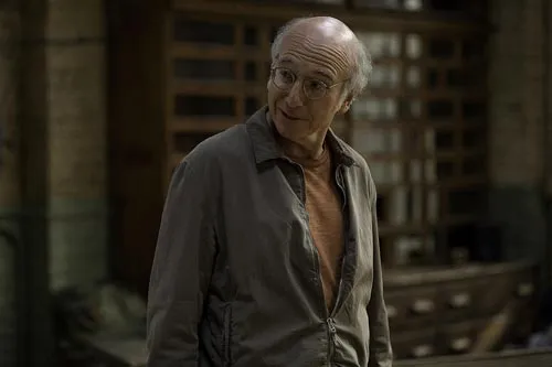 Larry David sonriendo en Si la cosa funciona