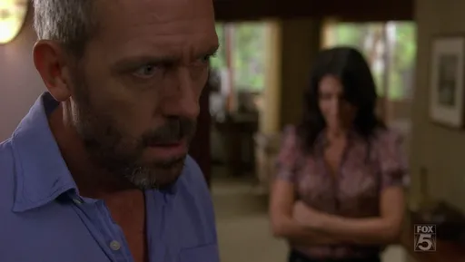 House y Cuddy en una casa en House