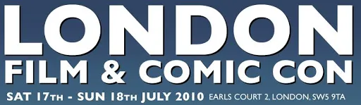 Cartel de la London Film & Comic Con, 17 y 18 de julio de 2010