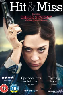 Portada del DVD de Hit & Miss con Chloë Sevigny empuñando una pistola